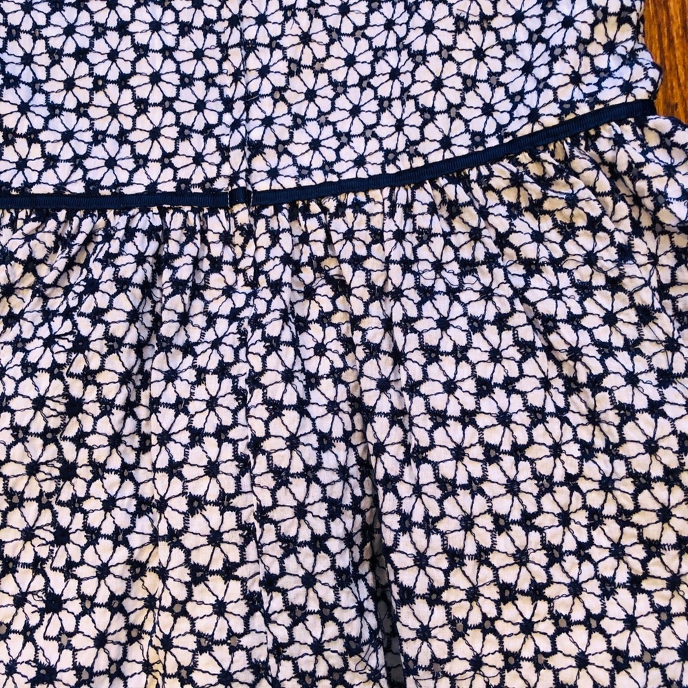SUGARPLUM***Blue/White Flower Dress**Age 10 - Picture 6 of 7